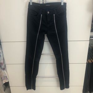 J brand Jewel Zip Skinny Jeans